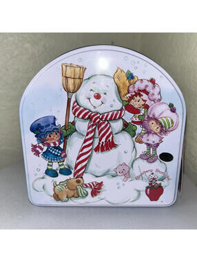 Carlton Cards Strawberry Shortcake Christmas Ornament Tin 03